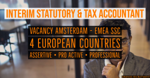 Interim statutory and tax accountant amsterdam