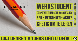 Werkstudent Corporate Finance en Accountancy vacature amstelveen utrecht