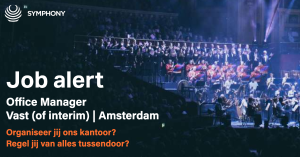 office manager vacature symphony media amsterdam